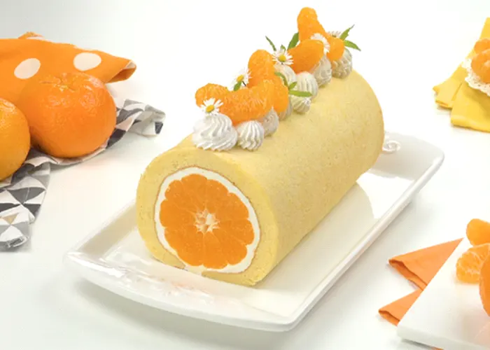 رولت پرتقالی شیرینی بدون فر