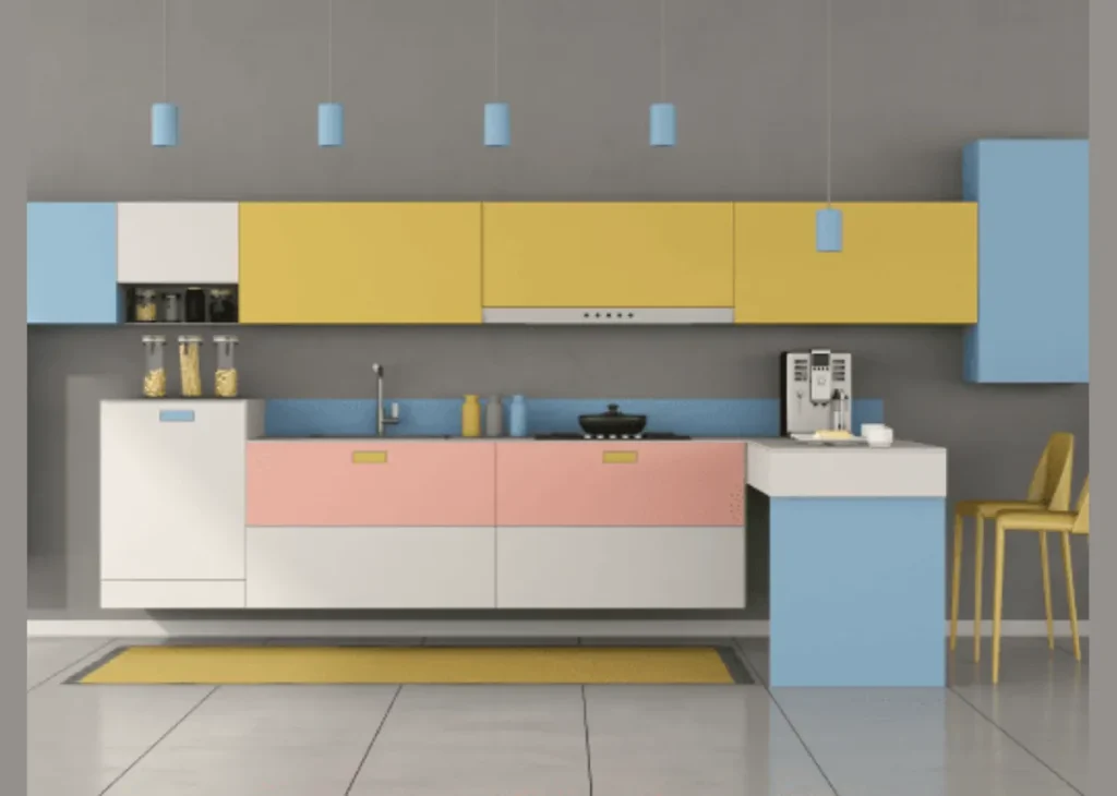 نقش رنگ ها در چیدمان آشپزخانه