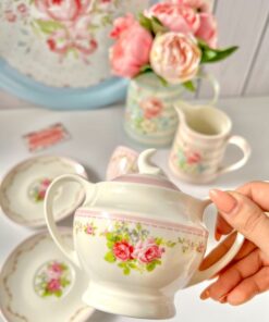 فنجان چایخوری گلدار برند تراست